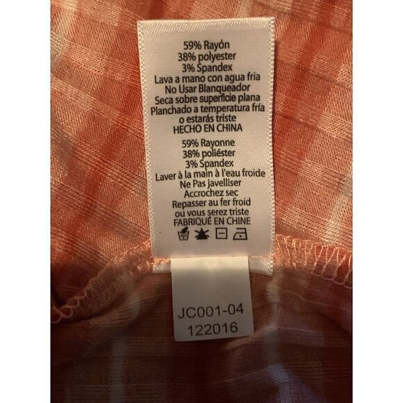 LuLaRoe Womens Carley Dress Size L Orange - Picture 14 of 16